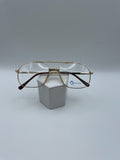 Modern Optical Brand Kevin Model 56 Eye Gold NEW