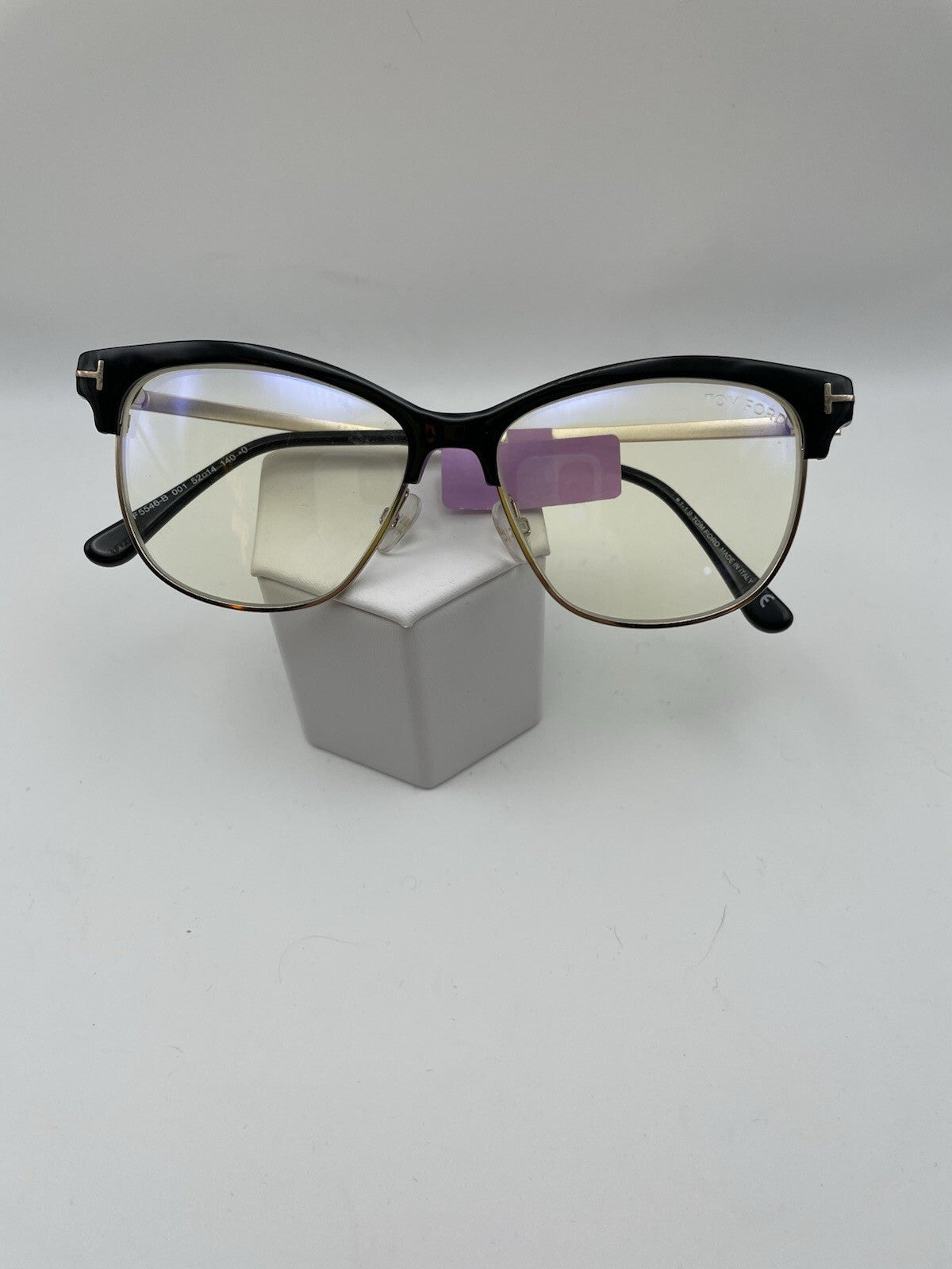 TOM FORD Brand TF 5546-B Model 52 Eye Black NEW