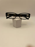 Luxe Eyewear Brand 349 Model 53 Eye Black NEW