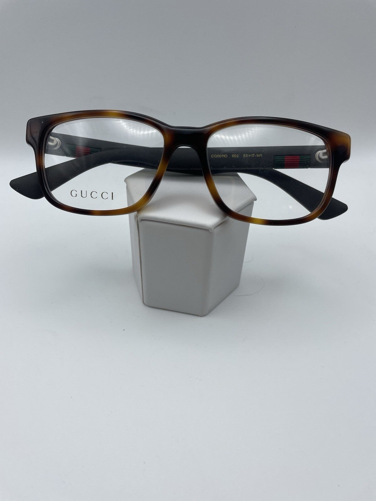 Gucci Brand GG0011O Model 53 Eye Tortoise NEW