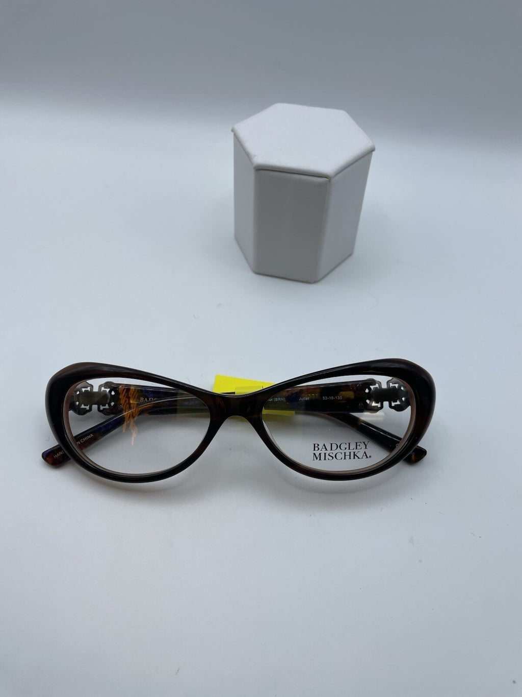 Badgley Mischka Brand Juliet Model 53 Eye Brown NEW