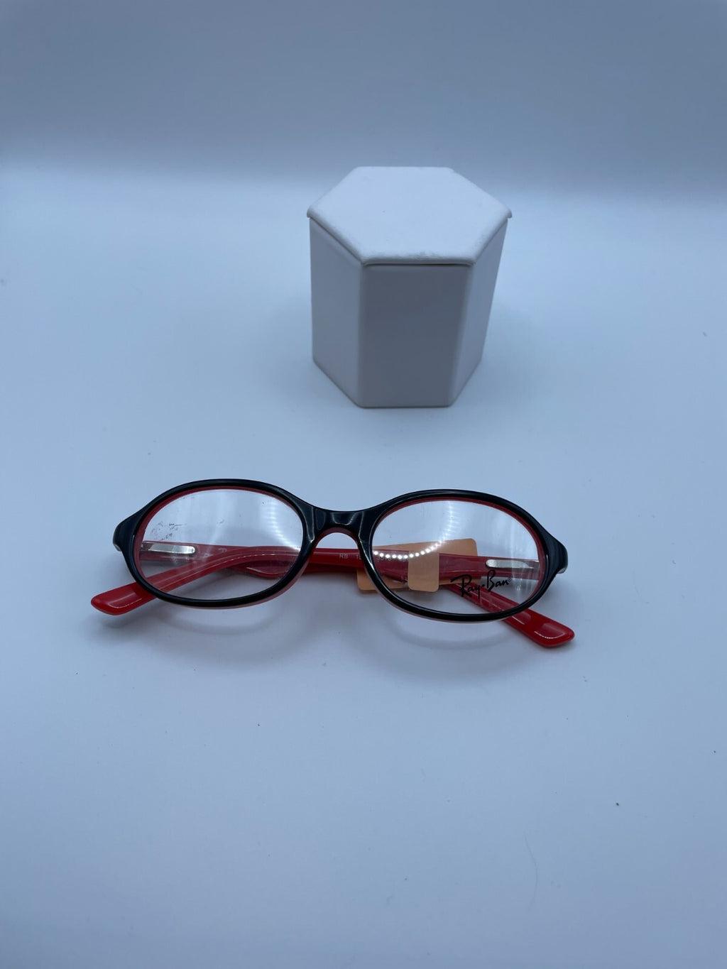 Ray-Ban Brand RB 1525 Model 45 Eye Black/Red NEW