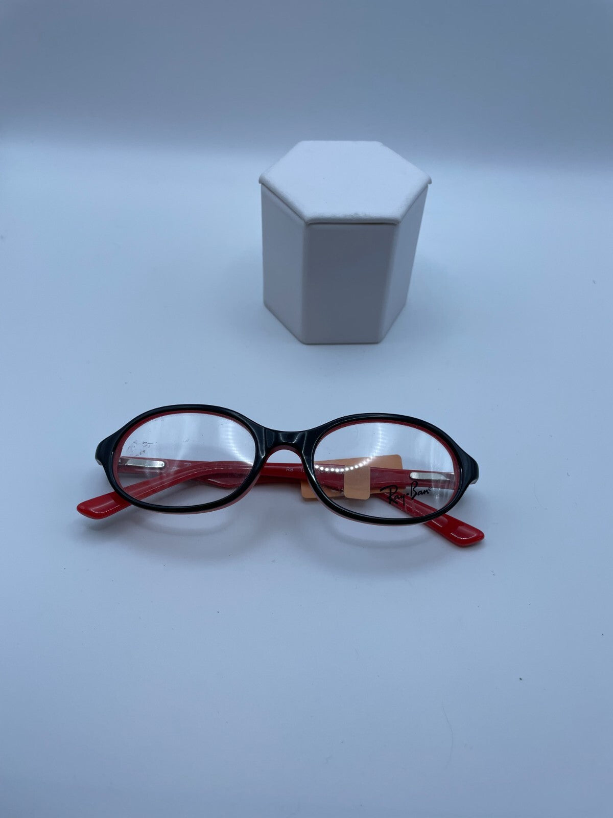 Ray-Ban Brand RB 1525 Model 45 Eye Black/Red NEW
