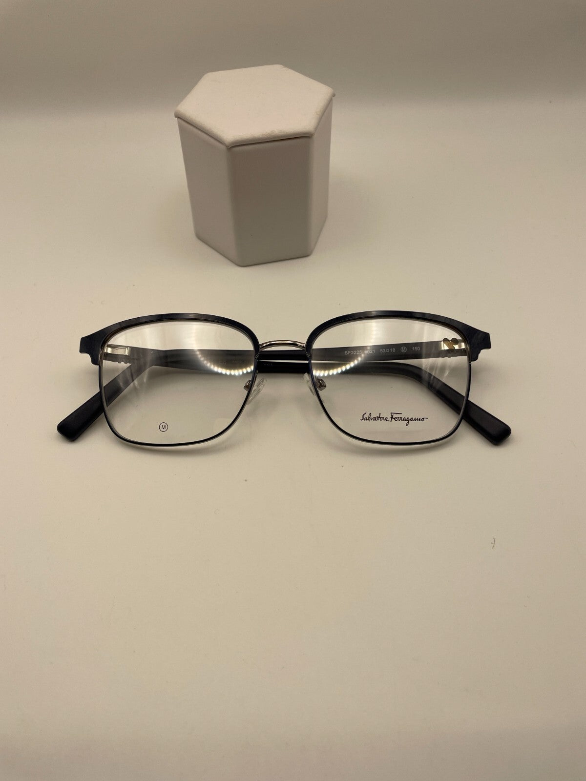 Salvatore Ferragamo Brand SF2225 Model 53 Eye Blue NEW