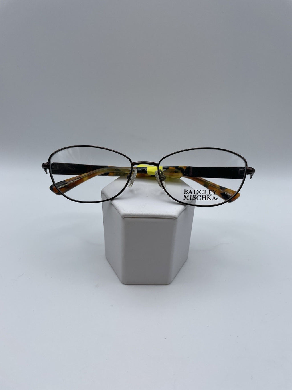 Badgley Mischka Brand Antoinette Model 53 Eye Espresso NEW
