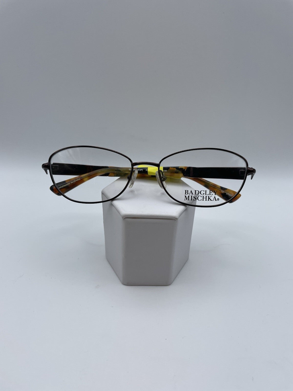 Badgley Mischka Brand Antoinette Model 53 Eye Espresso NEW