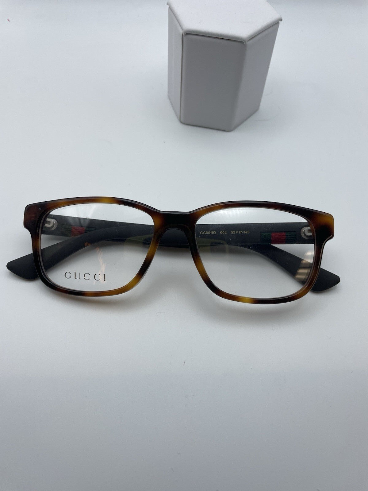 Gucci Brand GG0011O Model 53 Eye Tortoise NEW