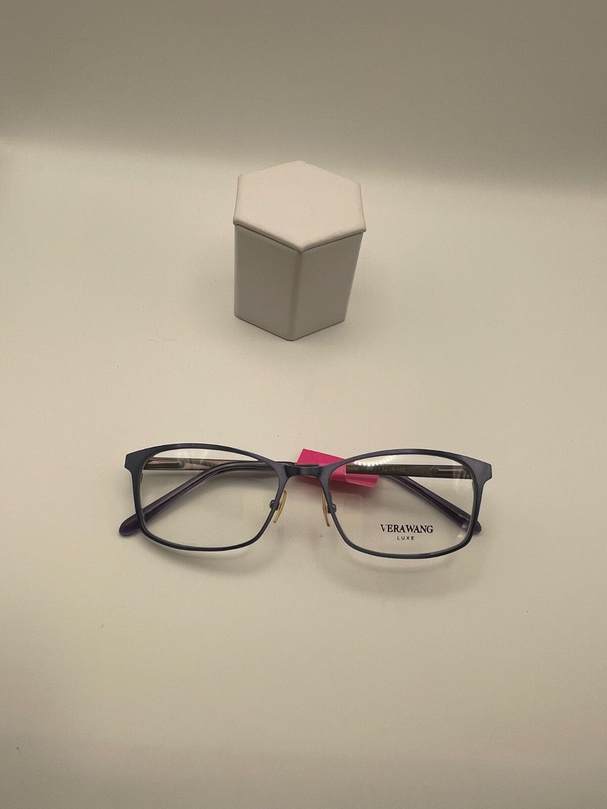 VERA WANG Brand Crystal Model 52 Eye Burgundy NEW