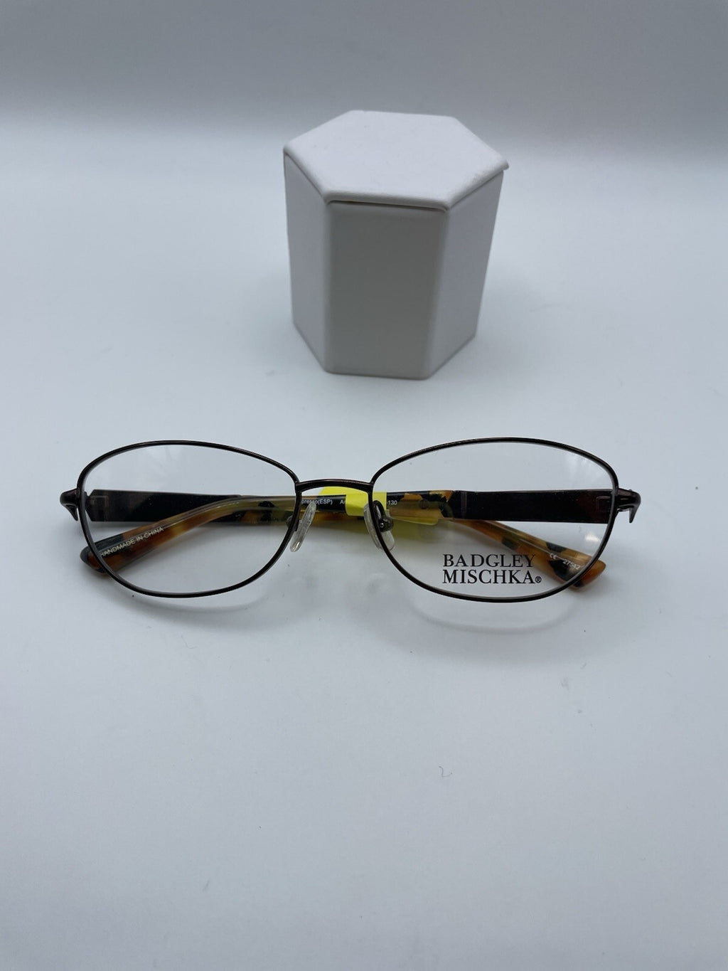 Badgley Mischka Brand Antoinette Model 53 Eye Espresso NEW
