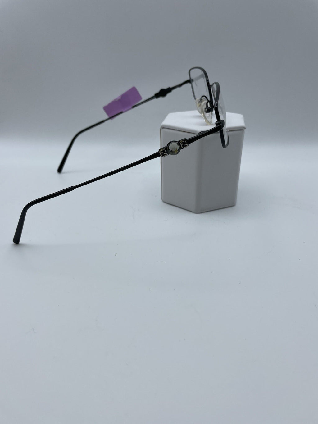 FENDI Brand F67QR Model 52 Eye Black Color NEW
