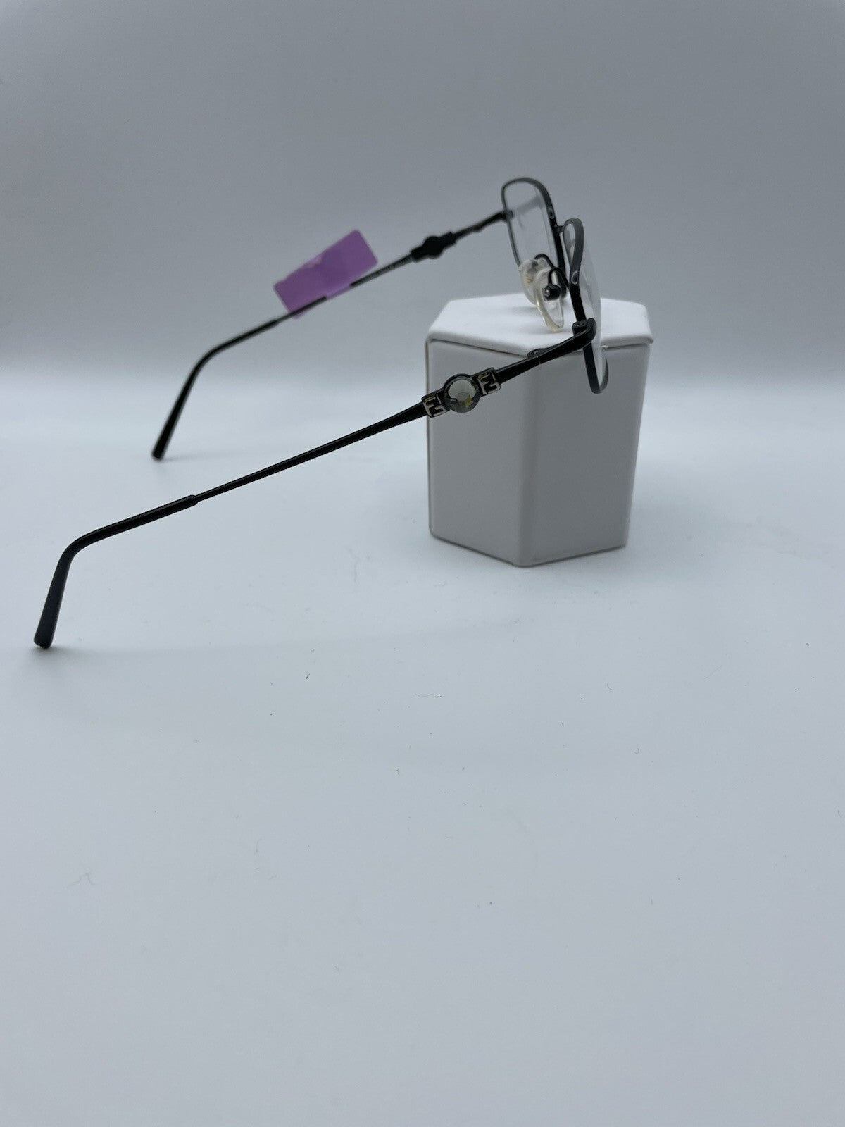 FENDI Brand F67QR Model 52 Eye Black Color NEW