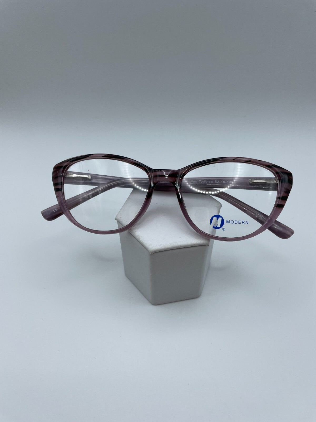 Modern Optical Brand About Model 52 Eye Lilac Tortoise NEW