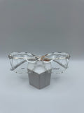 Enhance Brand 4320 Model 53 Eye Crystal/Silver NEW