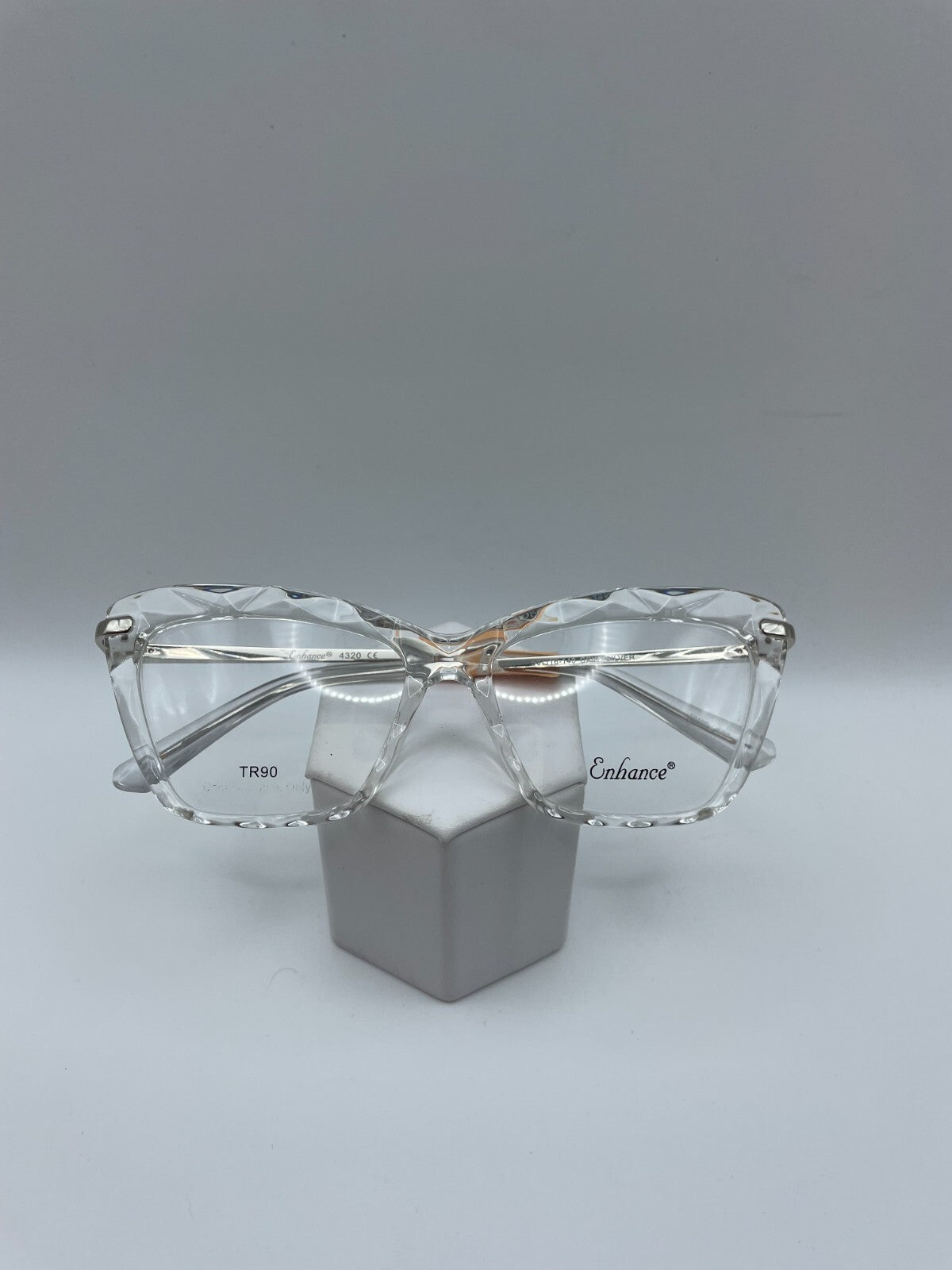 Enhance Brand 4320 Model 53 Eye Crystal/Silver NEW