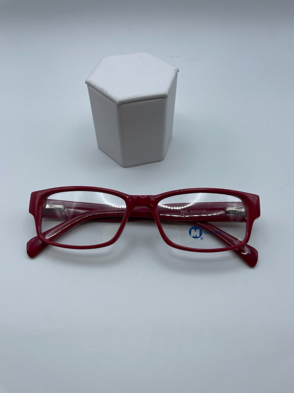 Modern Optical Brand Slick Model 51 Eye Red NEW