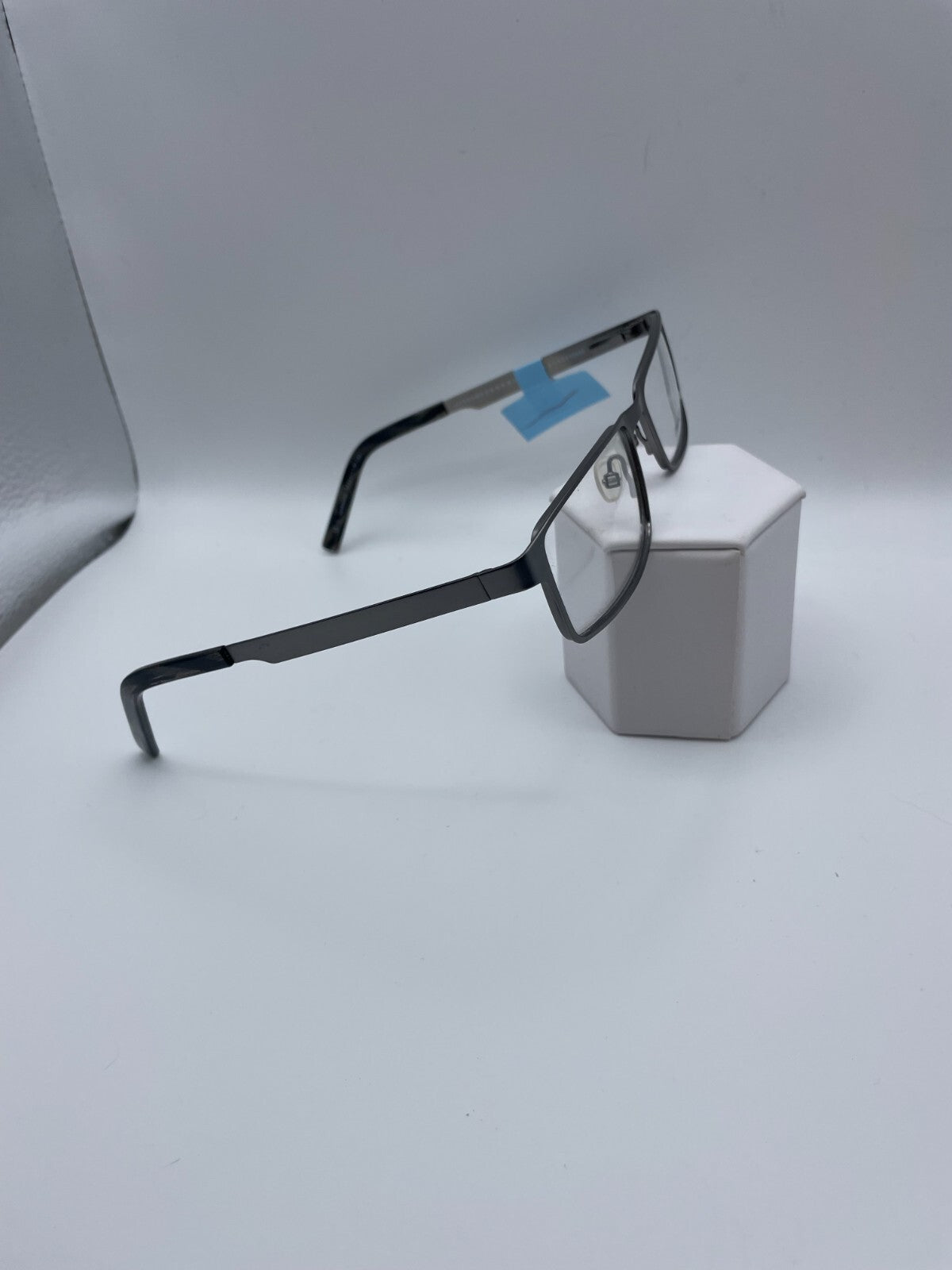 Jhane Barnes Brand Maximum Model 54 Eye Gun Metal NEW