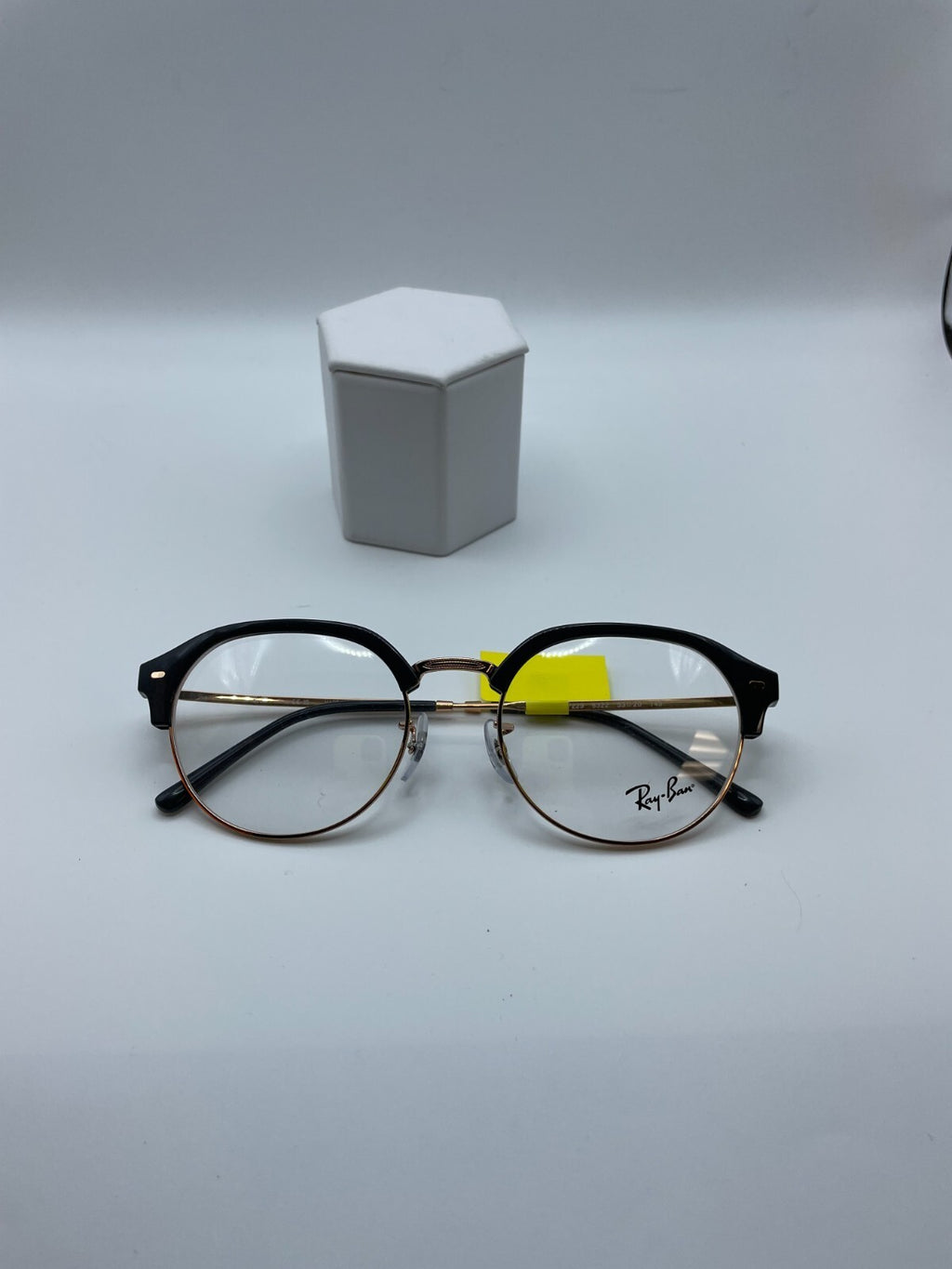 Ray-Ban Brand RB 7229 Model 53 Eye Dark Grey/Rose Gold NEW