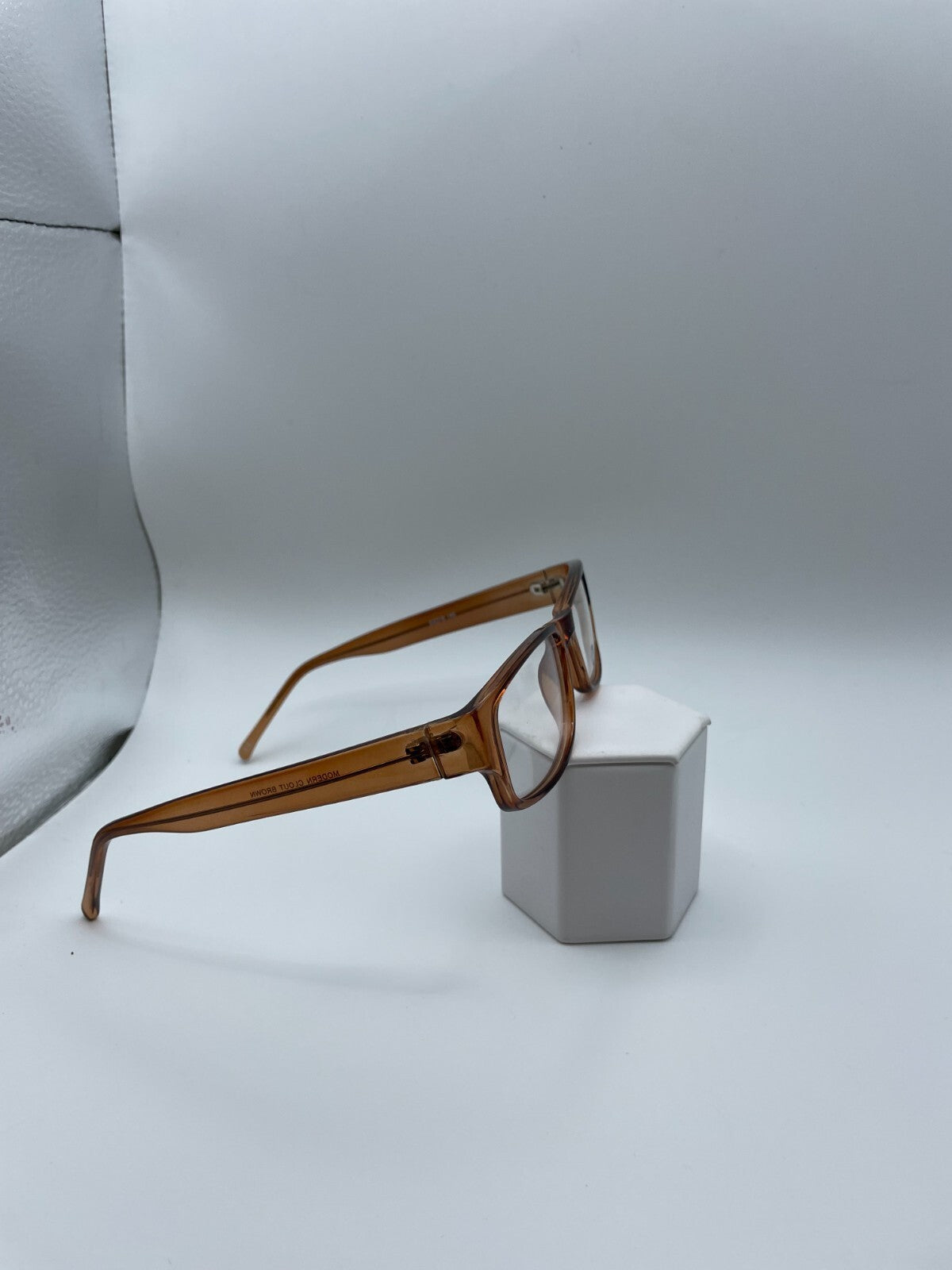 Modern Optical Brand Clout Model 53 Eye Brown NEW