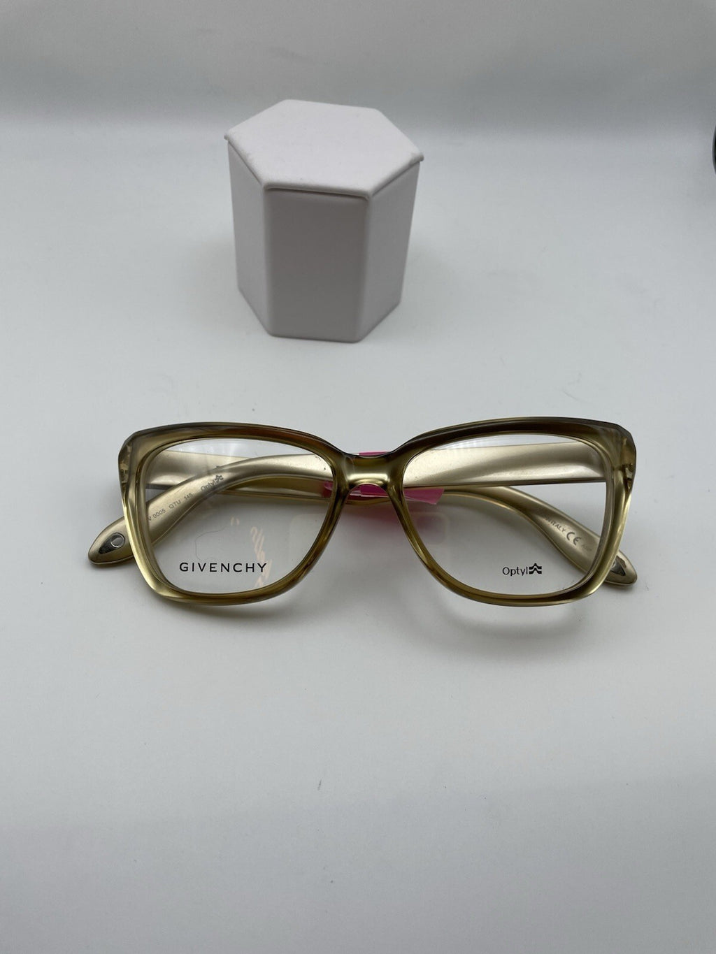 Givenchy Brand GV 0005 QTU Model 52 Eye Yellow Mirror NEW