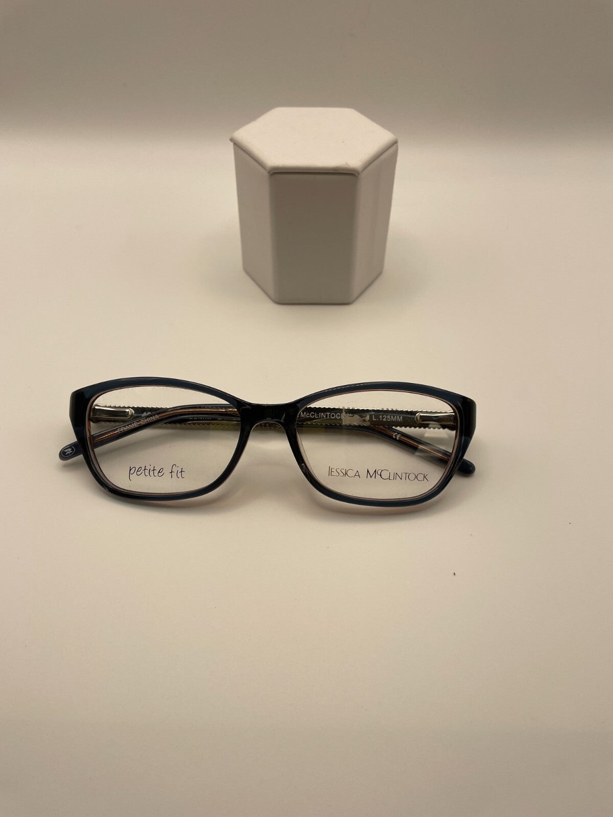 Jessica McClintock Brand JMC 4013 Model 49 Eye Blue Laminate NEW