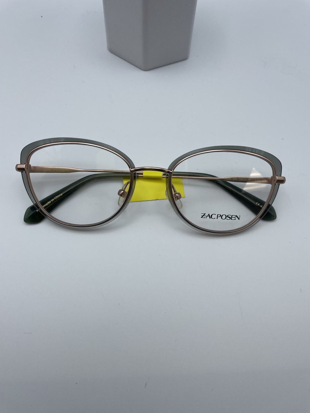 Zac Posen Brand Liesl Model 50 Eye Sage Green NEW