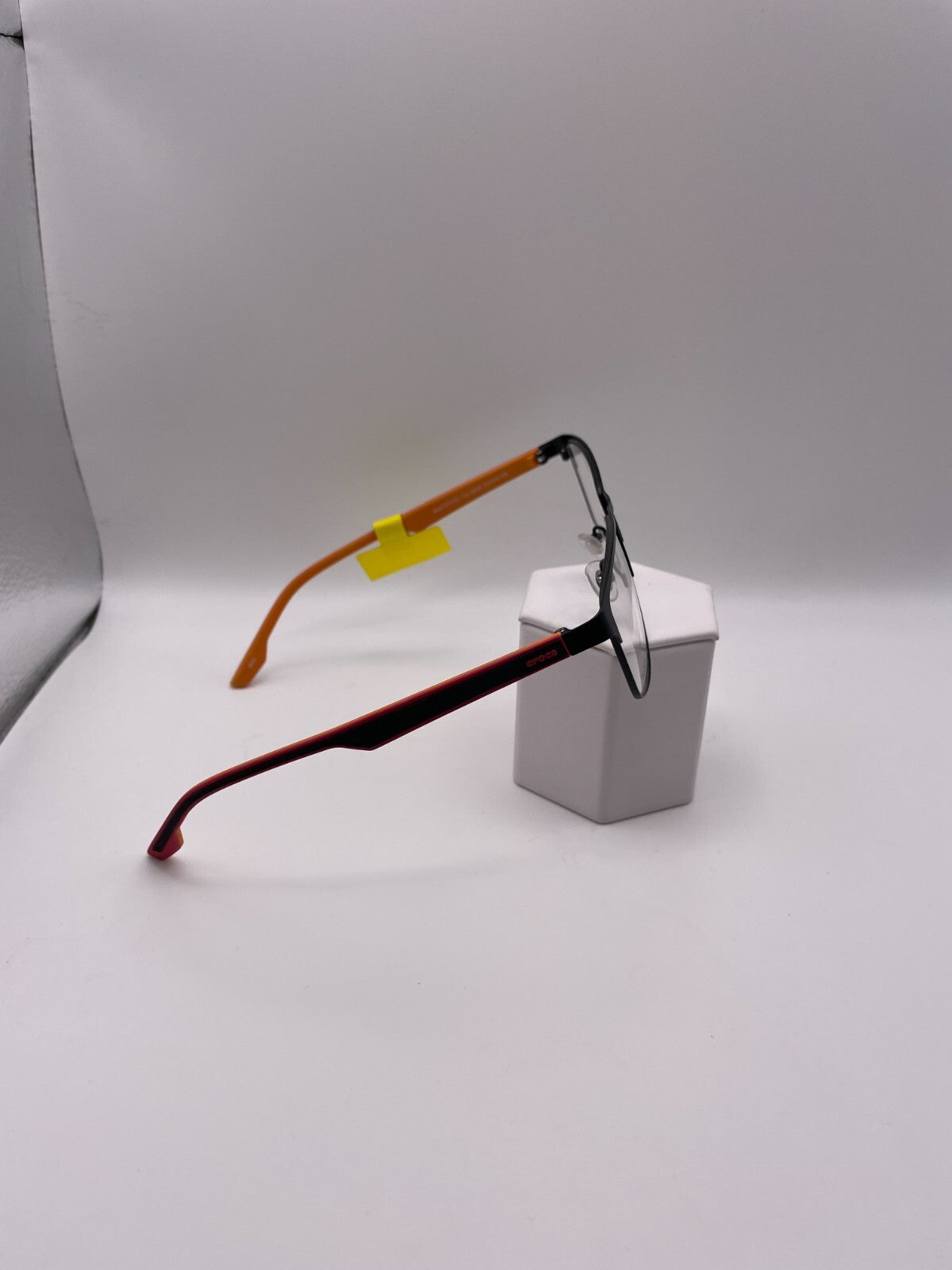 CROCS Eyewear Brand CF3123 Model 53 Eye Black/Orange NEW
