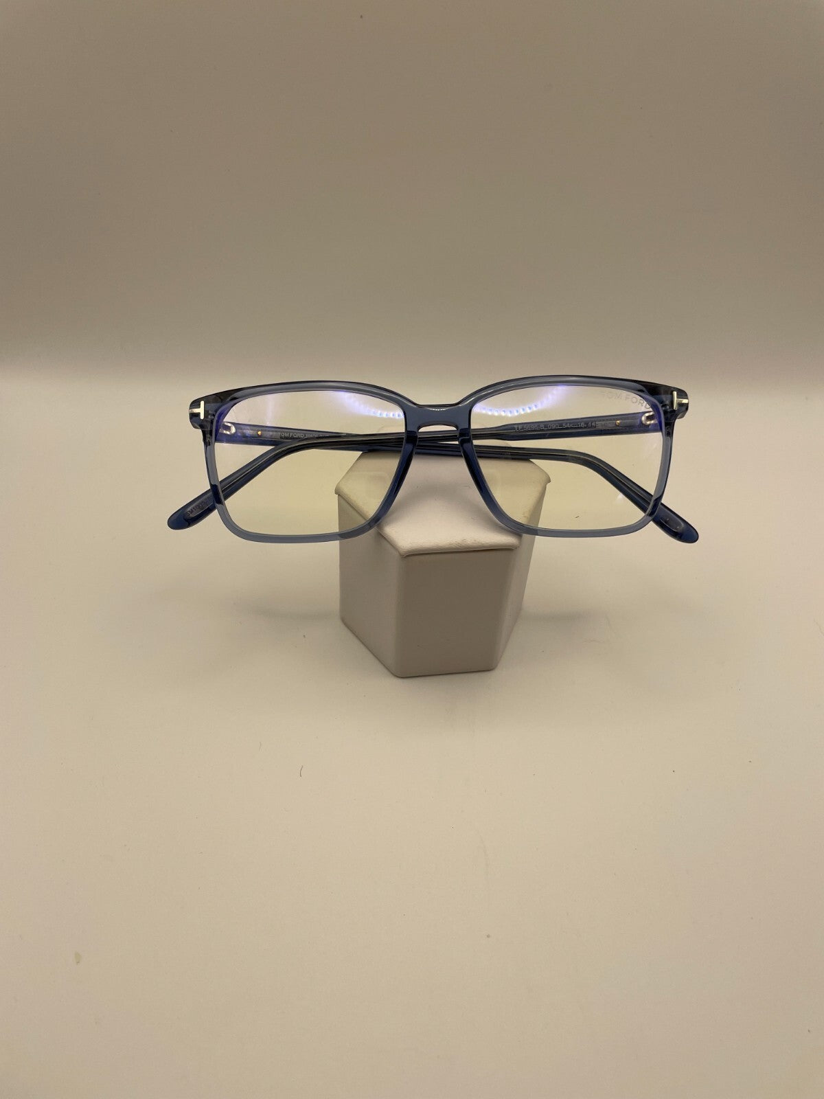 TOM FORD Brand TF5996-B Model 54 Eye Shiny Blue NEW