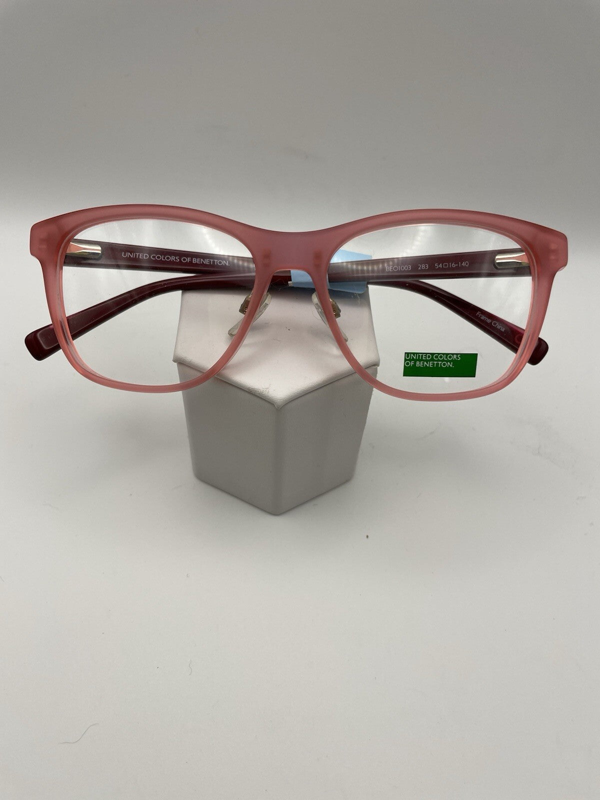 United Colors Of Benetton Brand BEO1003 Model 54 Eye Pink/Red NEW