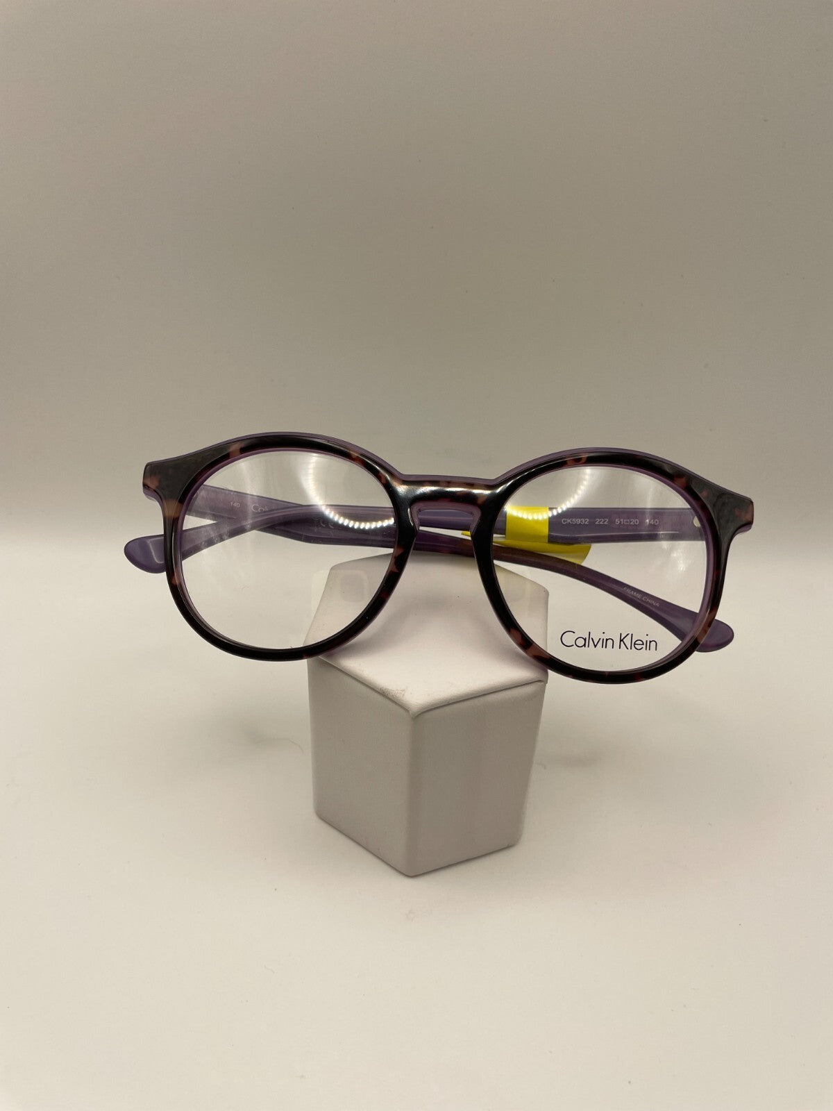 Calvin Klein Brand CK5932 Model 51 Eye Purple Tort NEW