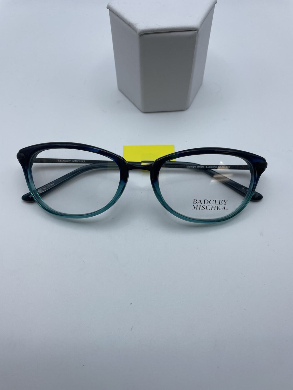 Badgley Mischka Brand Lucienne Model 52 Eye Midnight NEW