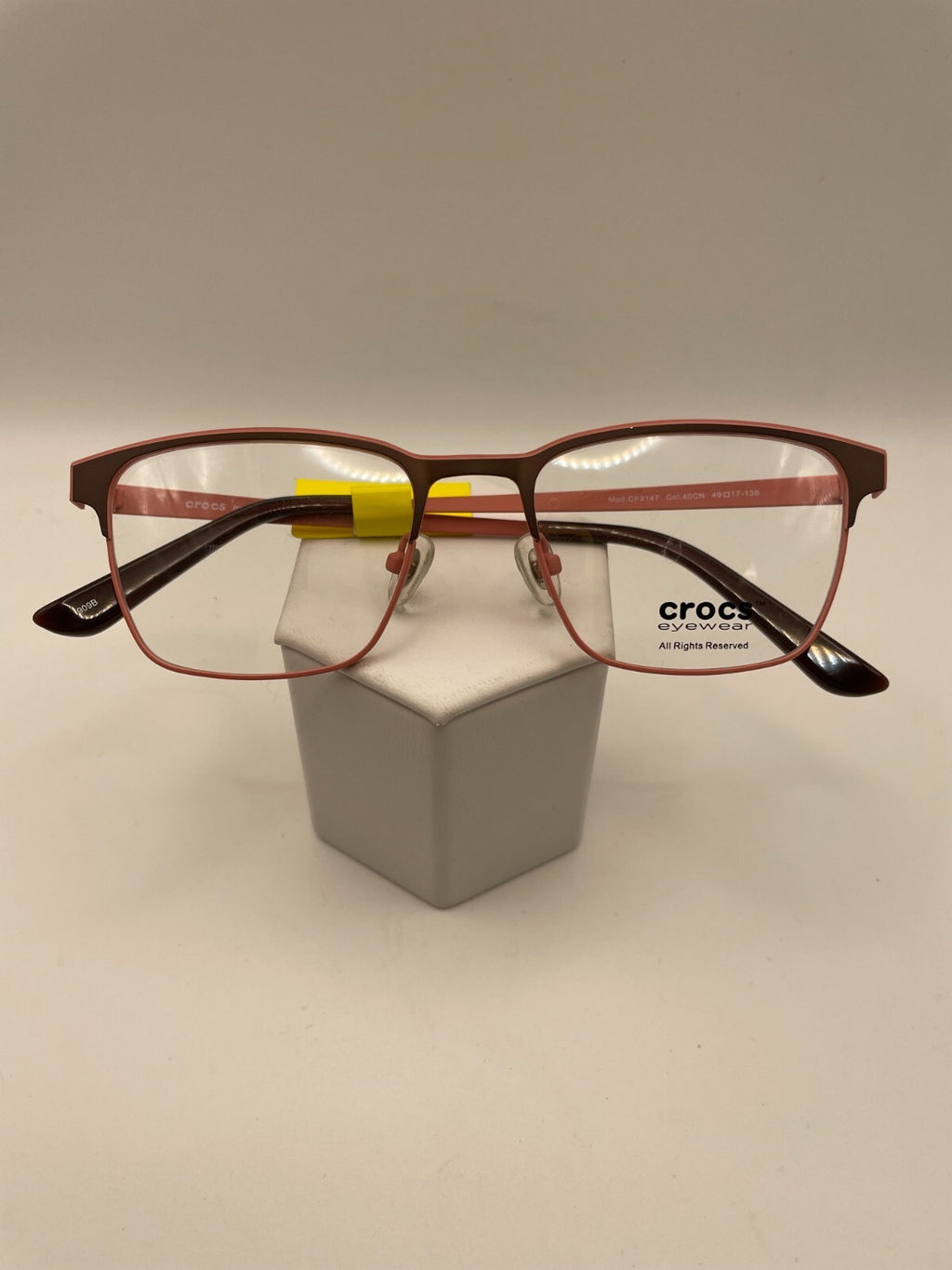 CROCS Eyewear Brand CF3147 Model 49 Eye Pink NEW