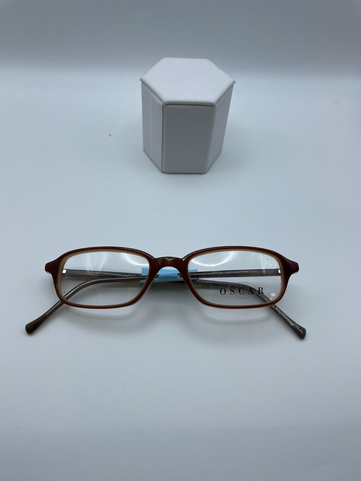 Oscar de la Renta Brand Oscar Biscay OS14450 Model 50 Eye Brown NEW