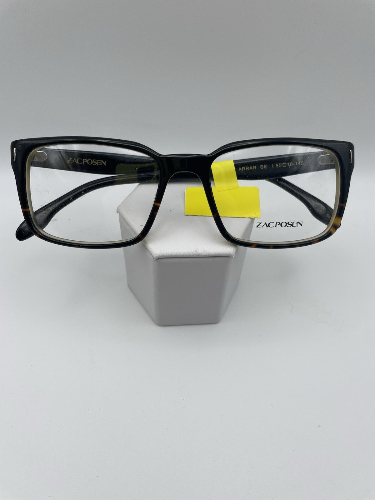 Zac Posen Brand Arran Model 55 Eye Black NEW