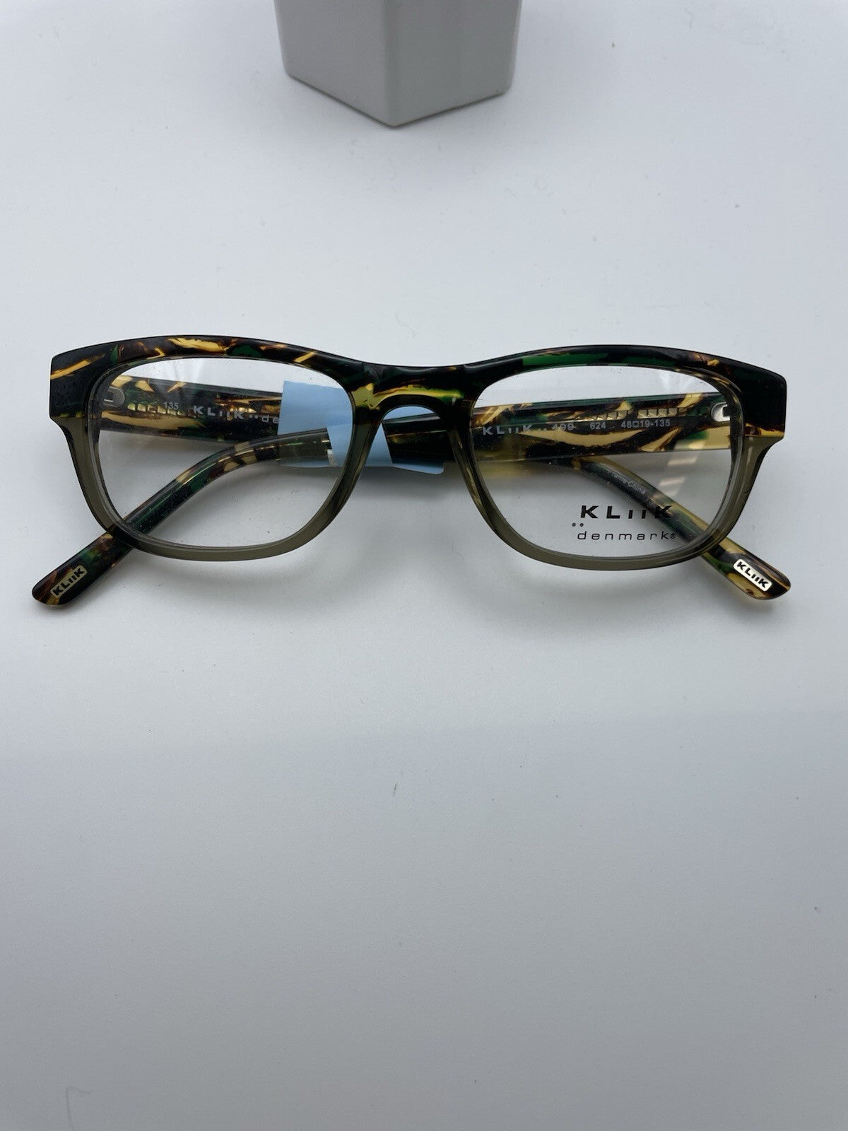 KLiiK Denmark Brand 499 Model 48 Eye Green Tort NEW