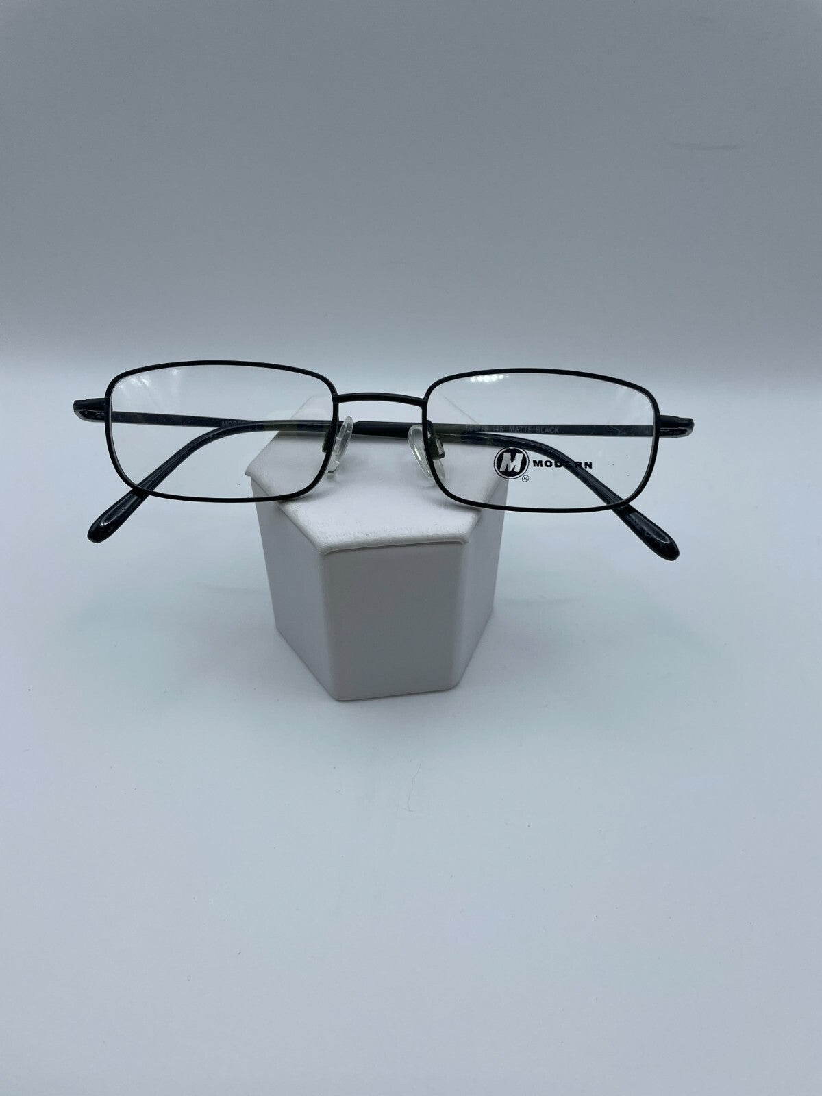 Modern Optical Brand Todd Model 50 Eye Black NEW