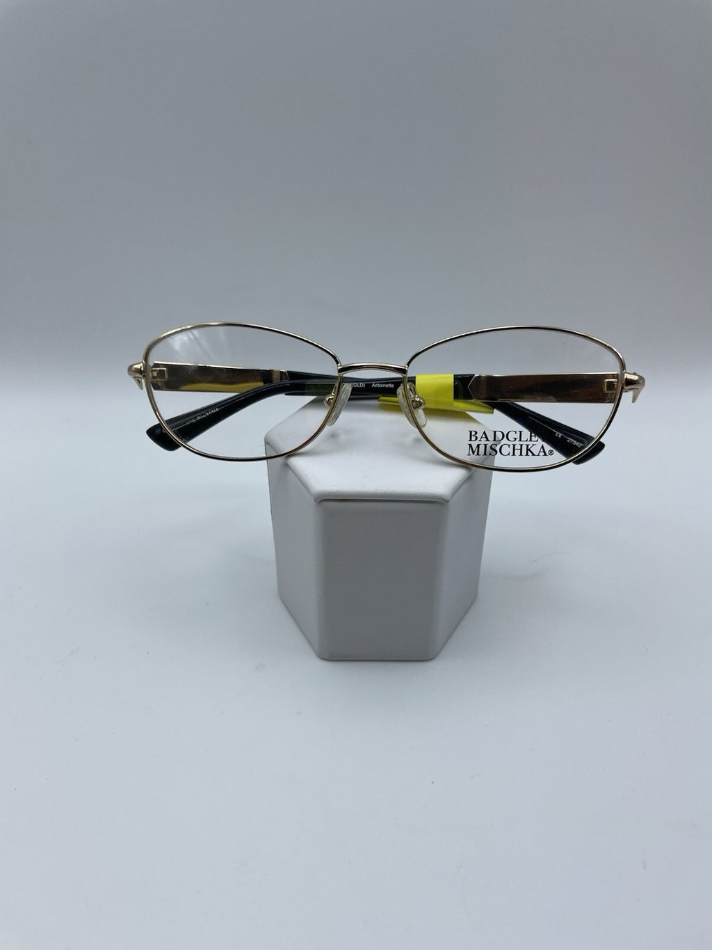 Badgley Mischka Brand Antoinette Model 53 Eye Gold NEW