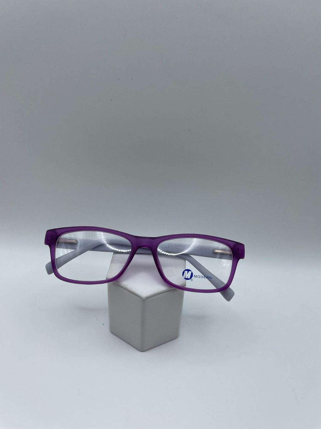 Modern Optical Brand Everly Model 54 Eye Purple NEW