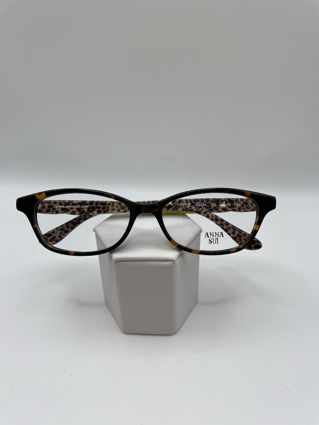 Anna Sui Brand AS594 Model 52 Eye Tortoise NEW