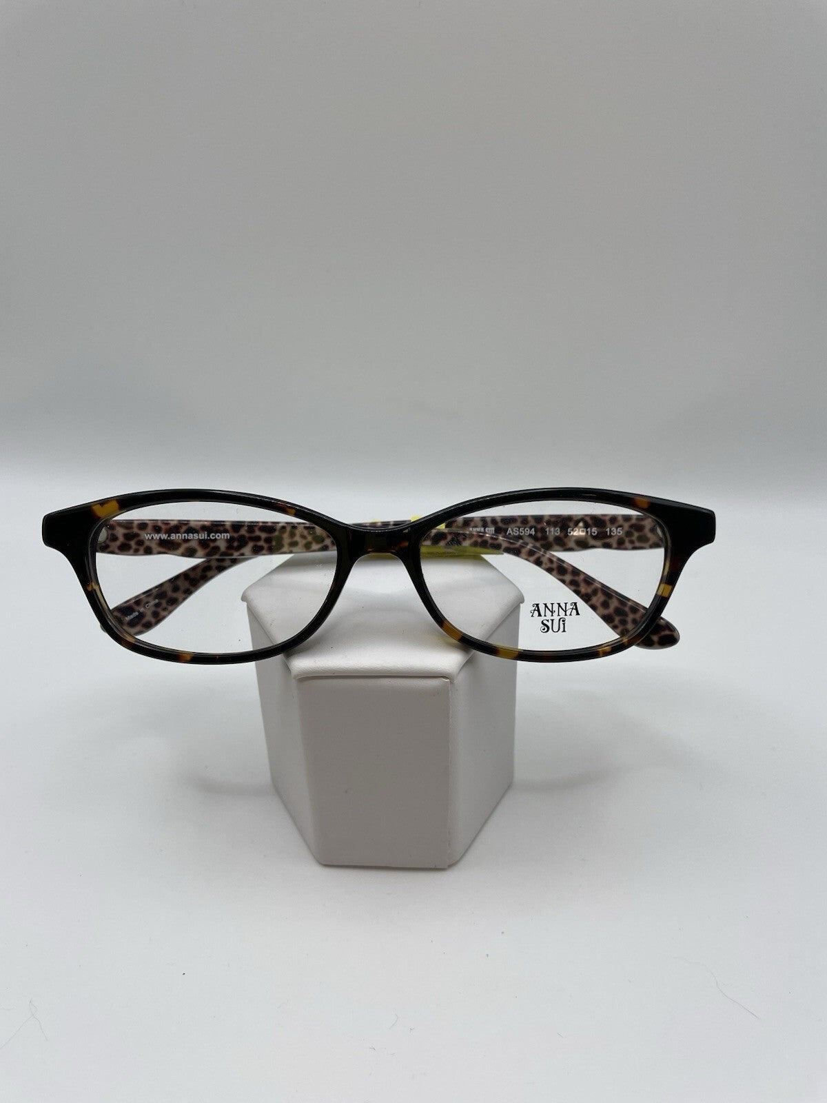 Anna Sui Brand AS594 Model 52 Eye Tortoise NEW
