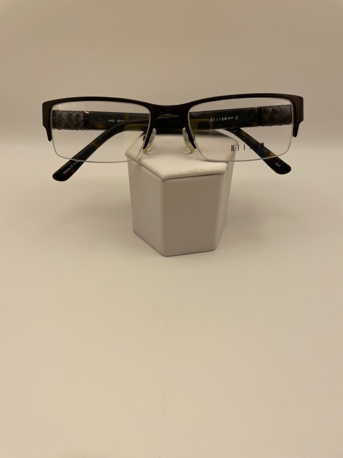 Helium Paris Brand 4163 Model 52 Eye Brown NEW