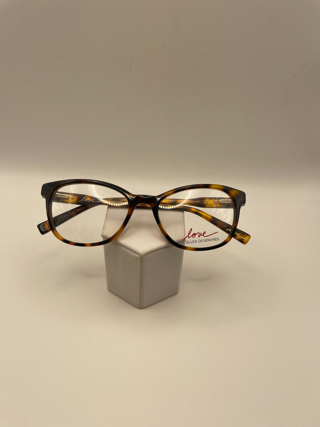 Ellen Degeneres Love Brand Gentily Model 51 Eye Lt Tortoise NEW