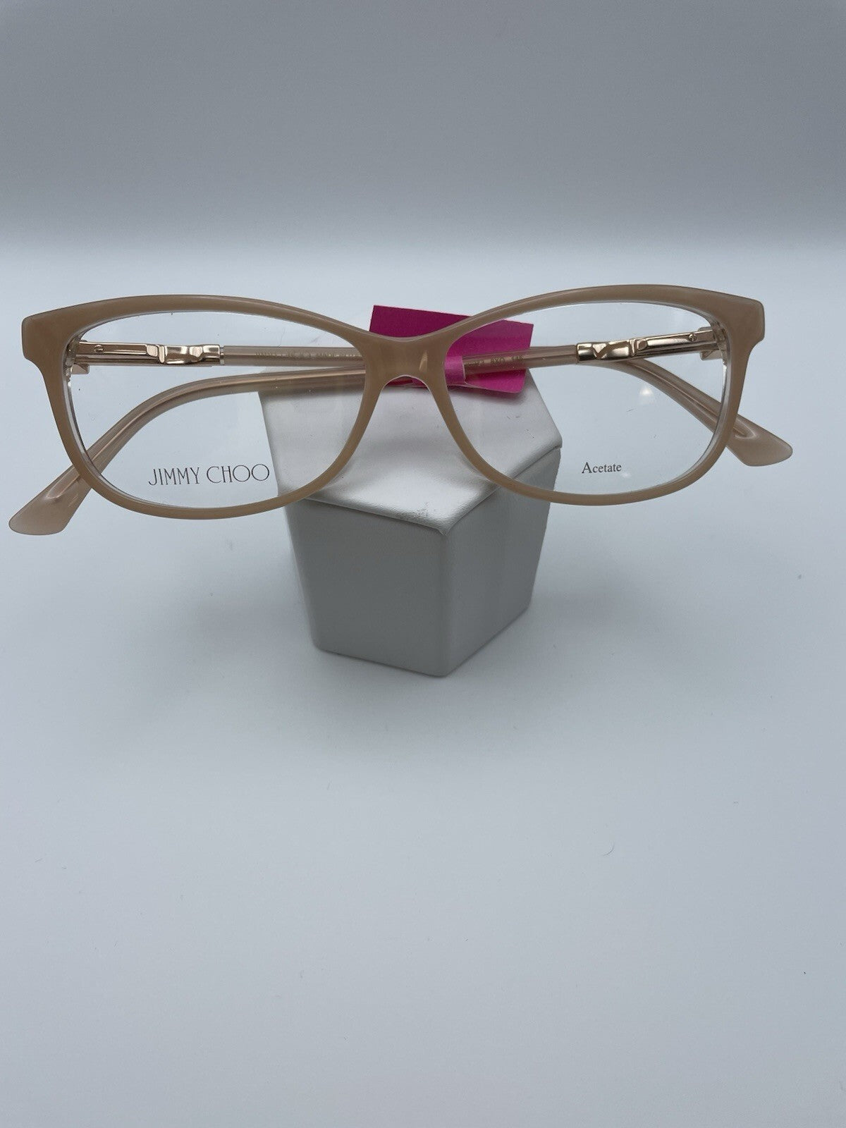 Jimmy Choo JC273 Model 53 Eye Pink Crystal NEW