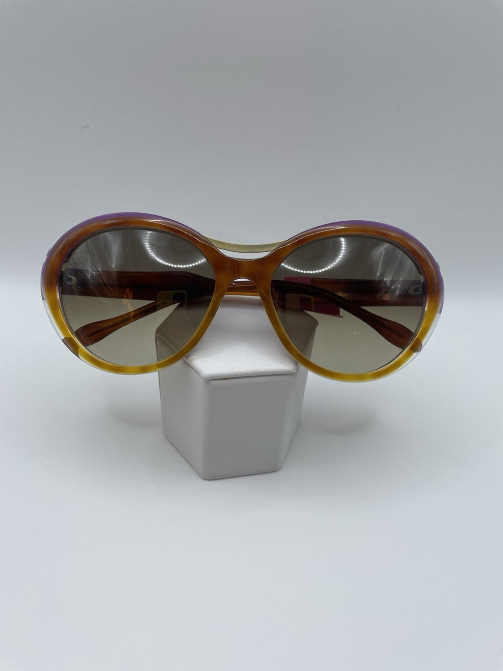 VERA WANG Brand Josifa Model 58 Eye Purple/ Tortoise NEW