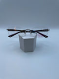 Boutique Totally Rimless Brand TR-236 Model 54 Eye Purple/Pink NEW