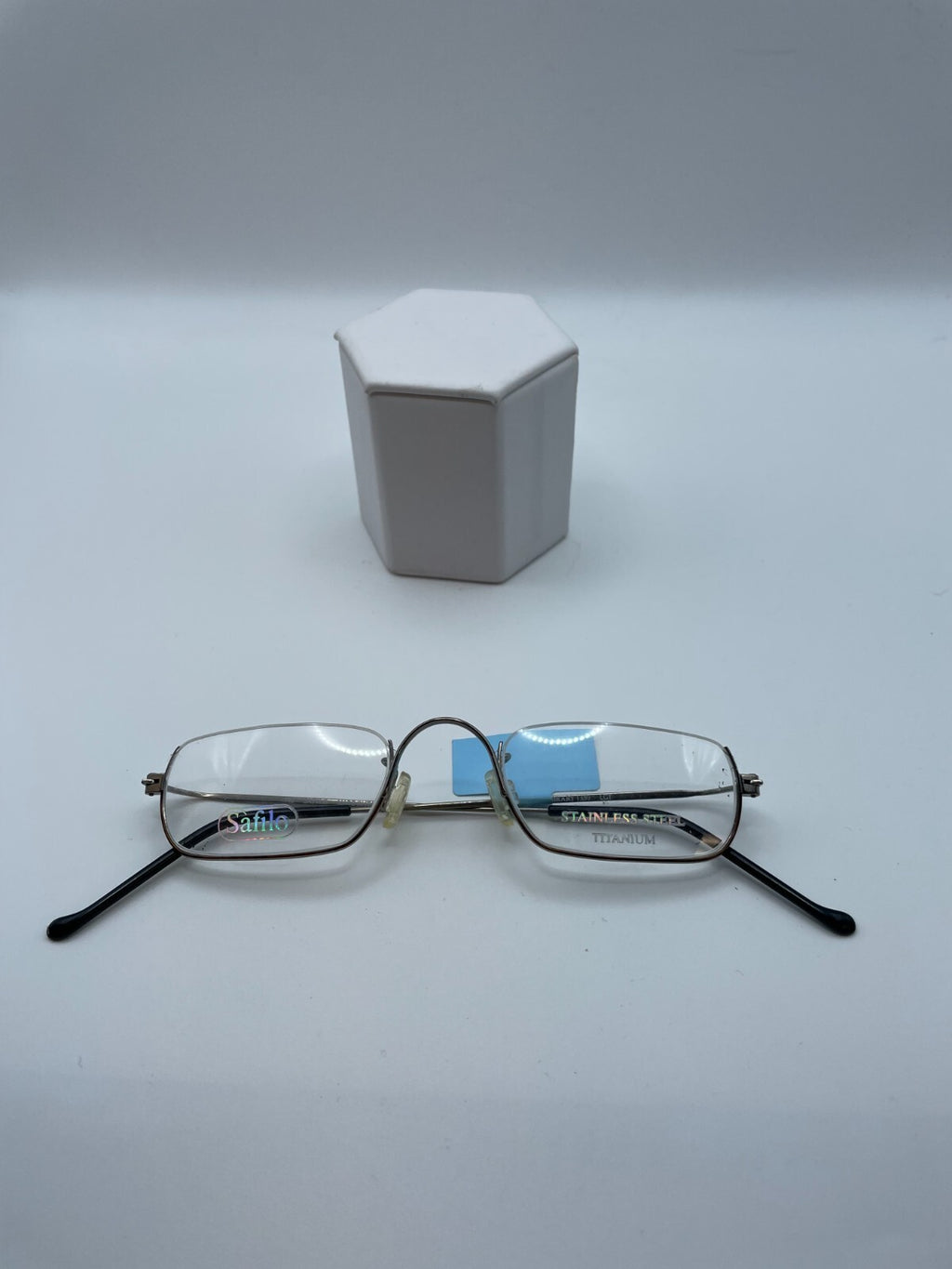Elasta by Safilo Brand Library 1330 Model 47 Eye Silver NEW