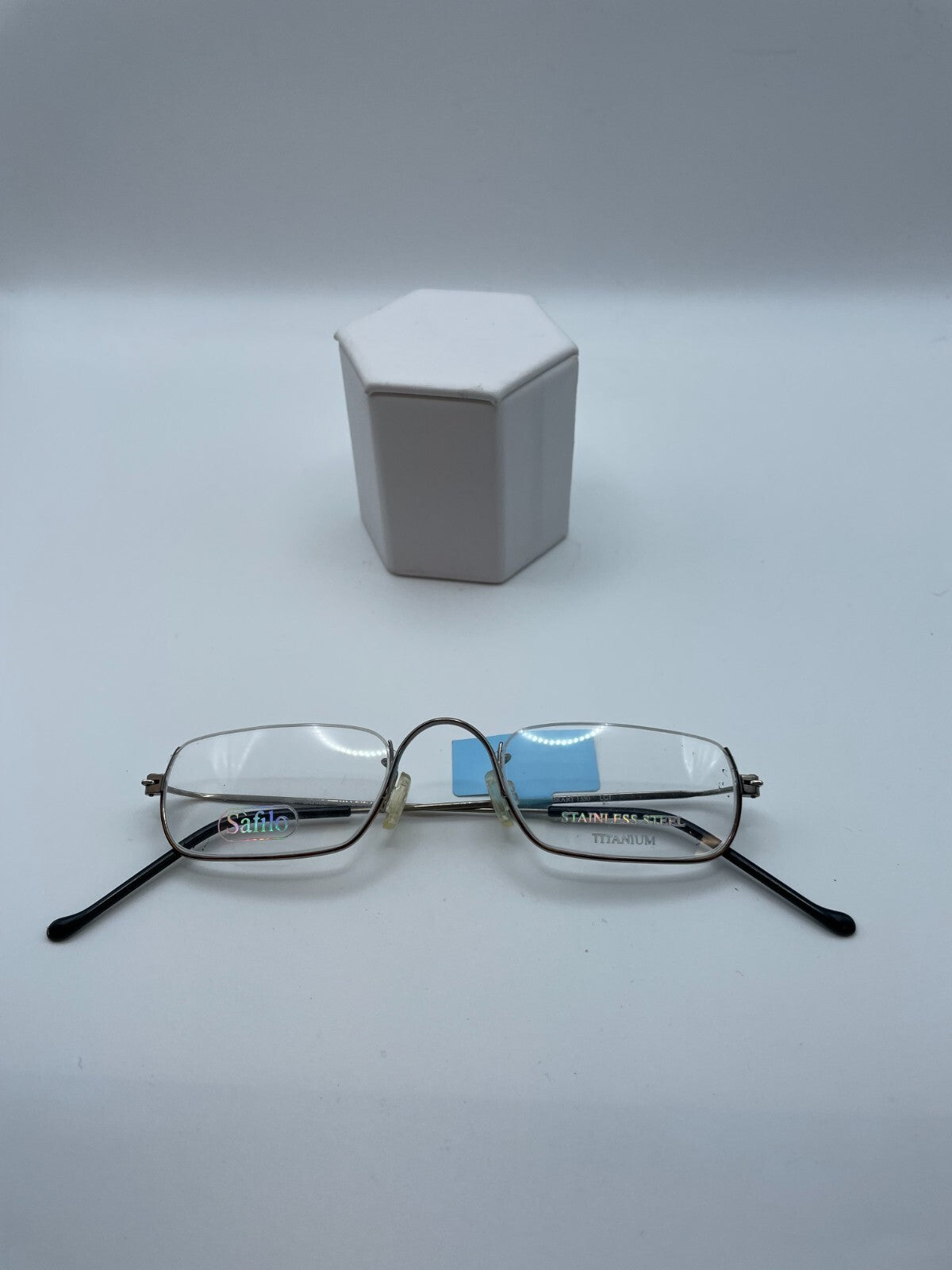 Elasta by Safilo Brand Library 1330 Model 47 Eye Silver NEW
