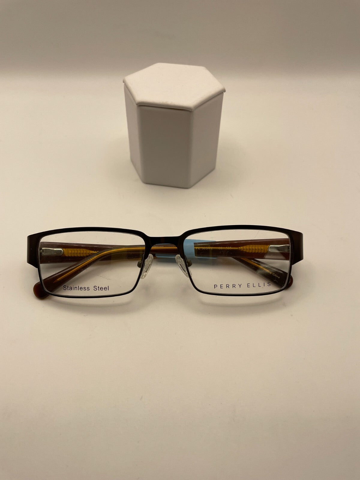 Perry Ellis Brand PE 303A-2 Model 53 Eye Brown NEW