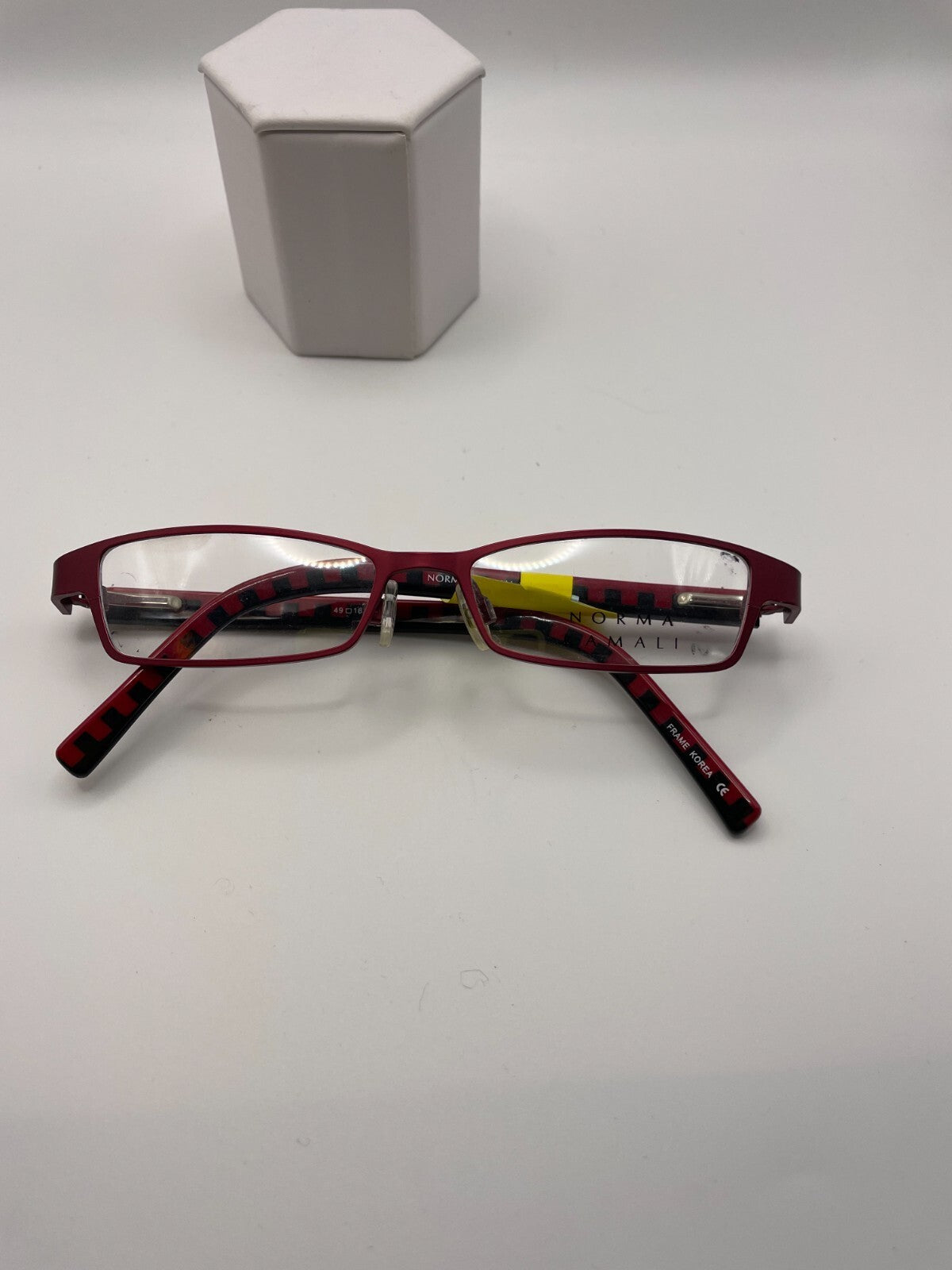 Norma Kamali Brand 7267 Model 49 Eye Red NEW