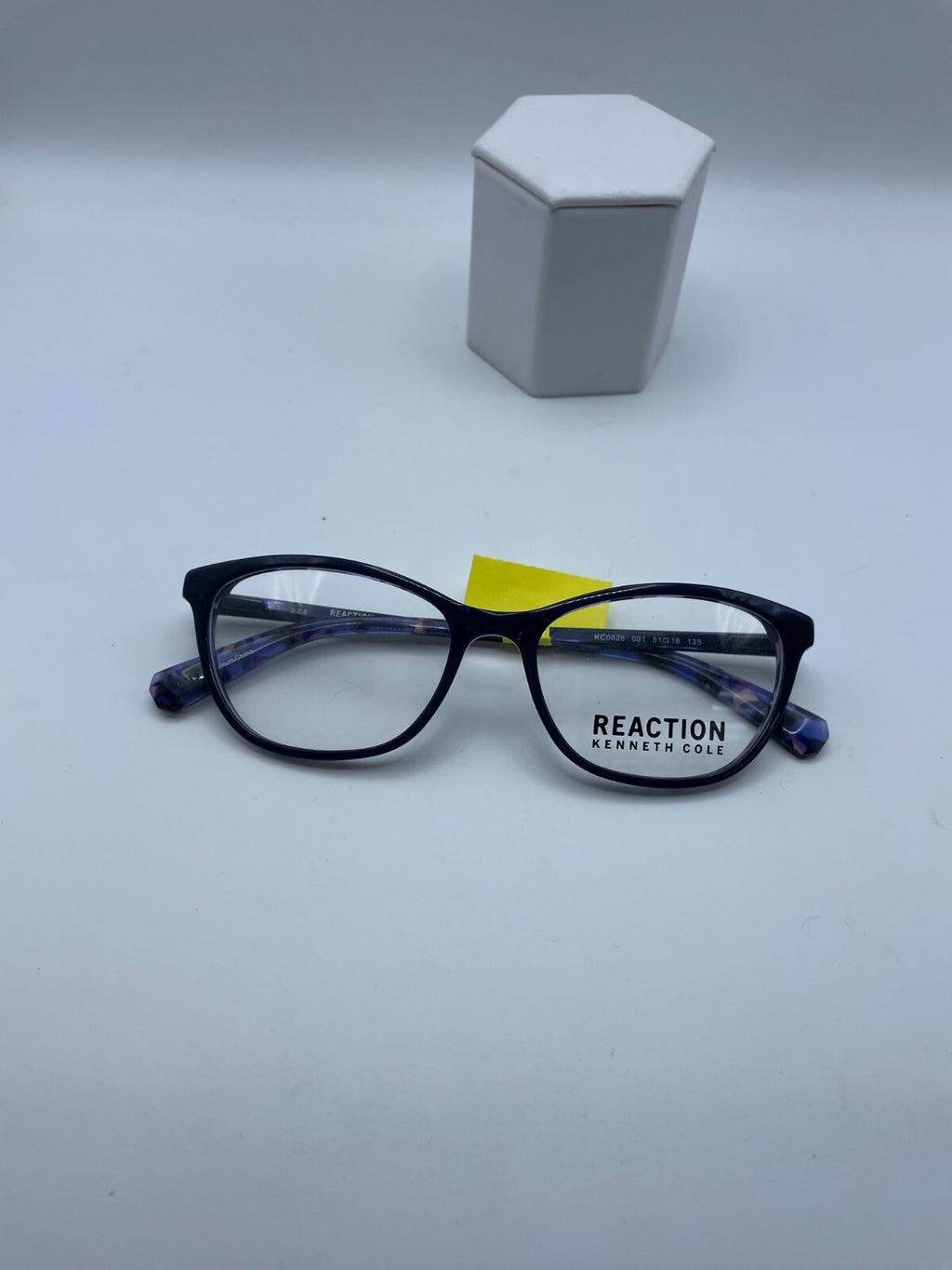 Kenneth Cole Reaction Brand KC0826 Model 51 Eye Purple Havana NEW
