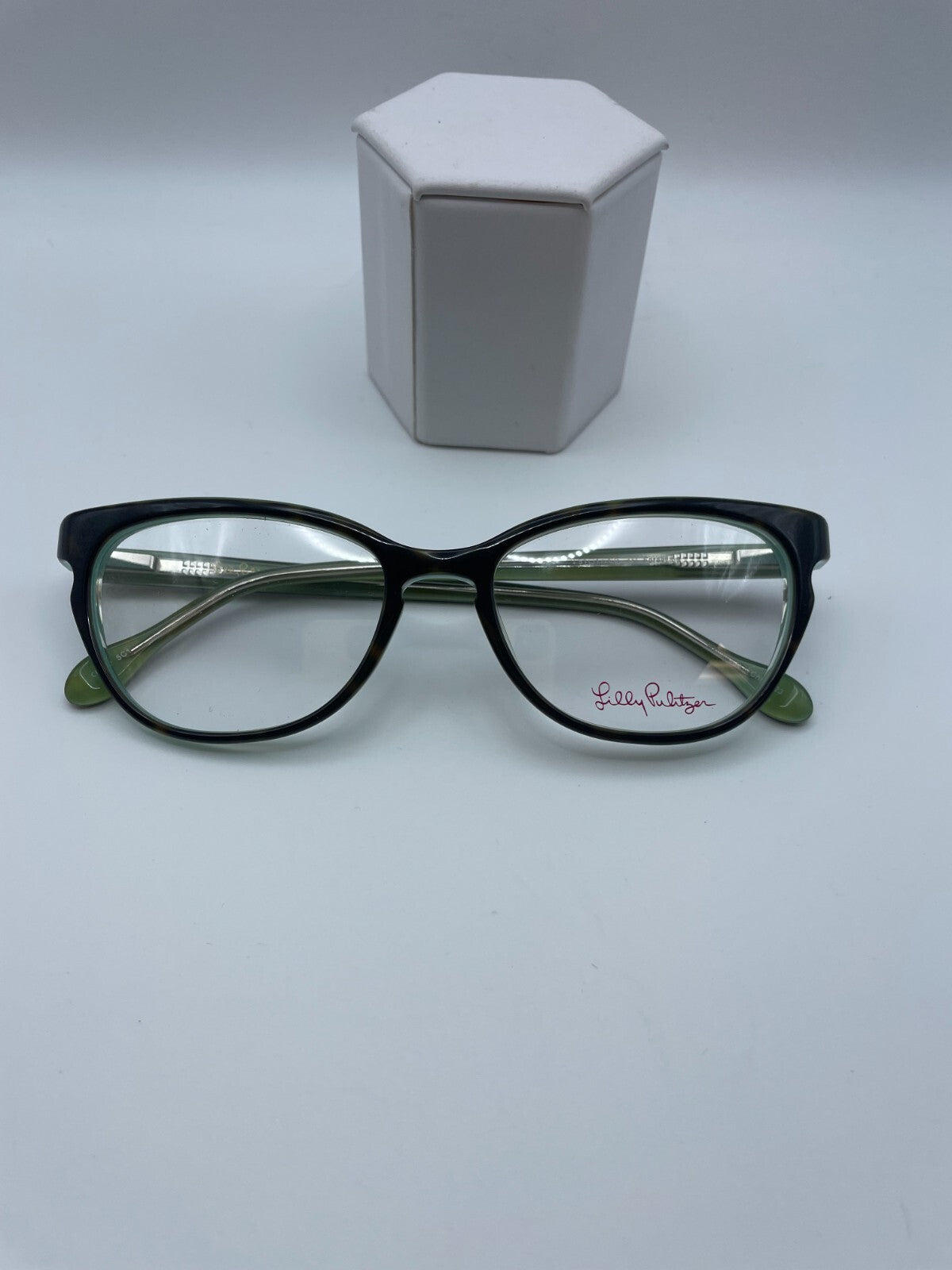 Lily Pulitzer Brand Foresythe Model 51 Eye Tortoise Mint NEW